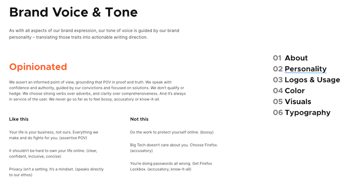 Brand Tone Words - Refine your Brand or Website Style