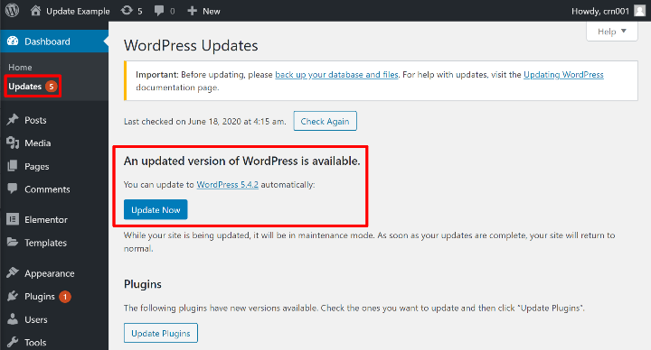 How To Update Wordpress 2 Update Wordpress How To Update Wordpress Safely (Tutorial &Amp; Best Practices) 2