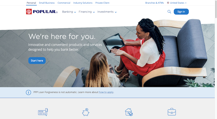 popular-bank-website