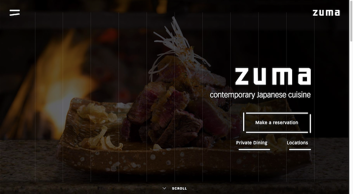 Zuma-Restaurant-Website
