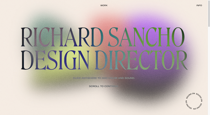 2 Richardsancho 3D Graphic Website 10 Cutting-Edge Uses Of 3D In Web Design 1
