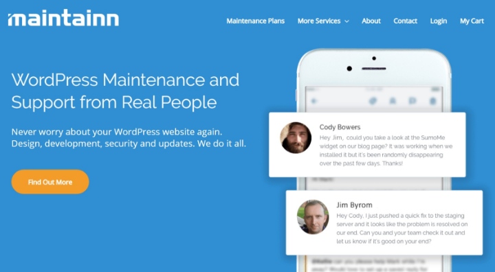 Wordpress Maintenance Services 3 Maintainn 7 Best Wordpress Maintenance &Amp; Support Services In 2024 3