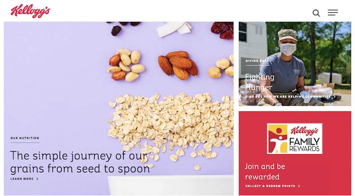 kellogs-website-values