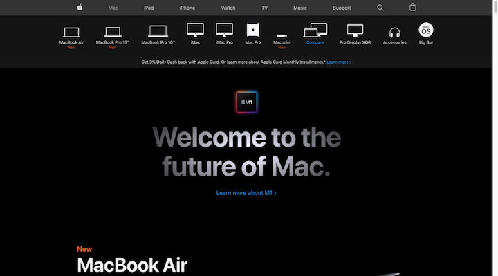 Apple-Website-2020-Flat-Design