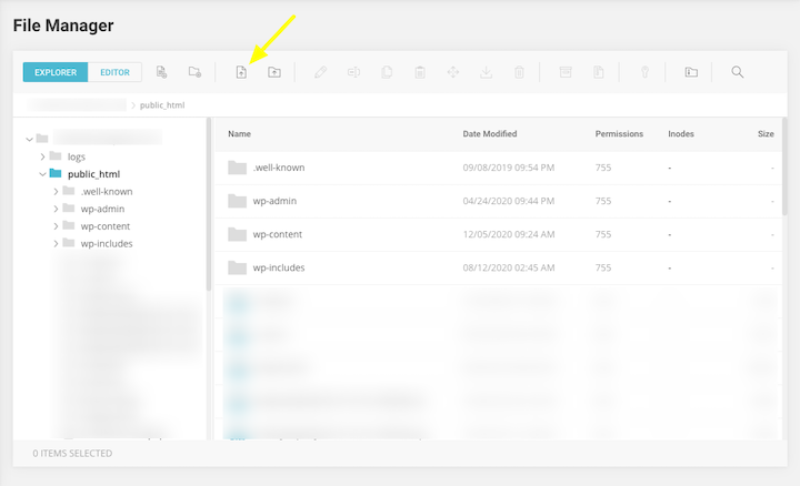 Siteground-File-Manager