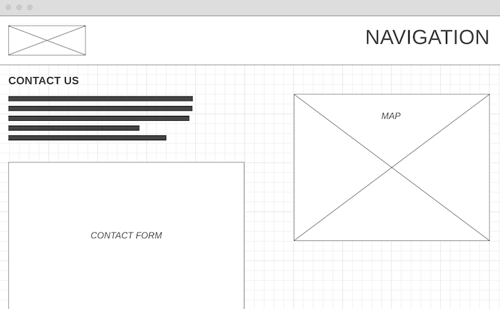 Contact-Page-Wireframe