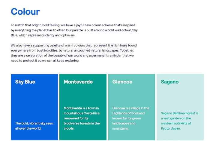 Skyscanner Color Palette 19 Outstanding Brand Style Guide Examples For Inspiration 1