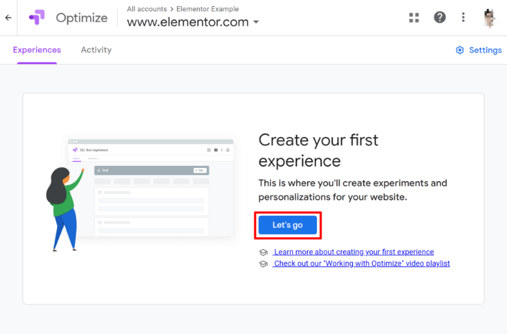 创建-google-optimize-experience-1