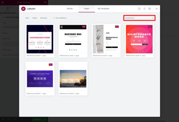 Elementor Maintenance Mode 3 Templates How To Put A Wordpress Site In Maintenance Mode (3 Methods) 6