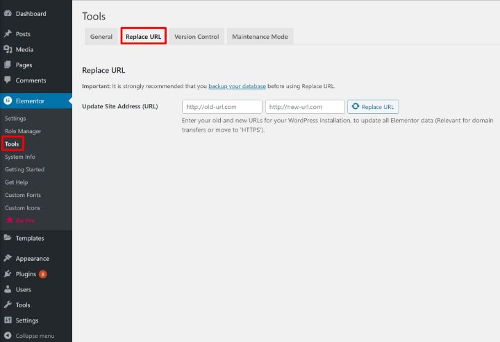 Elementor Replace Url How To Set Up A Wordpress Development Environment Elementor-Replace-Url