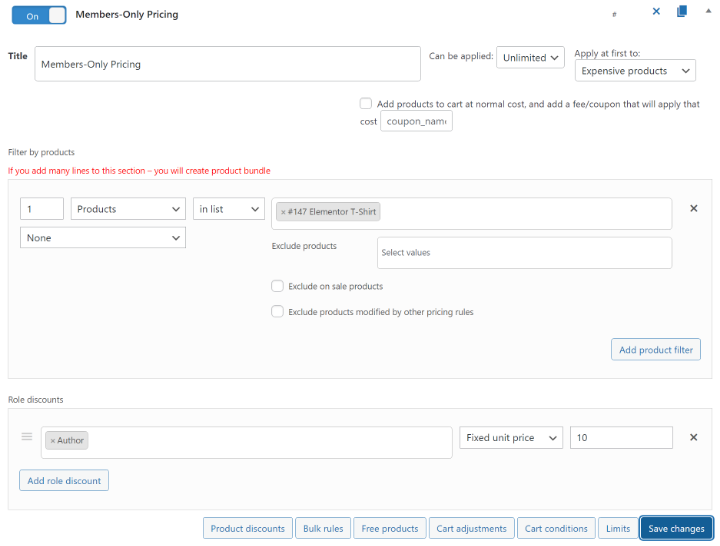 Woocommerce Pricing Rules 7 Members Only Pricing Comment Configurer La Tarification Dynamique Woocommerce Woocommerce-Pricing-Rules-7-Members-Only-Pricing