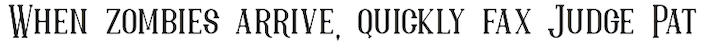 Hillenberg-Font