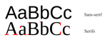 Sans-serif-vs-serifs