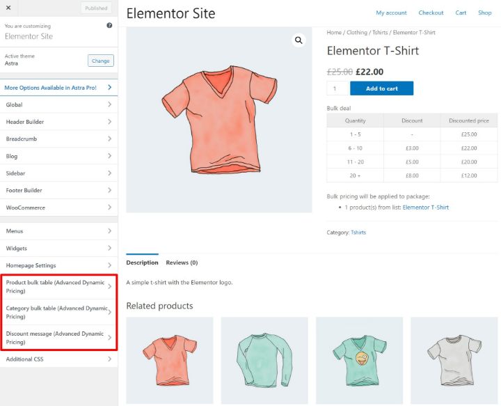 Customizer Settings For Dynamic Pricing 1 Comment Configurer La Tarification Dynamique Woocommerce Customizer-Settings-For-Dynamic-Pricing