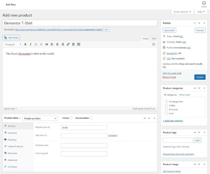 Woocommerce-Add-Product