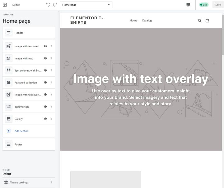 Shopify-Theme-Editor