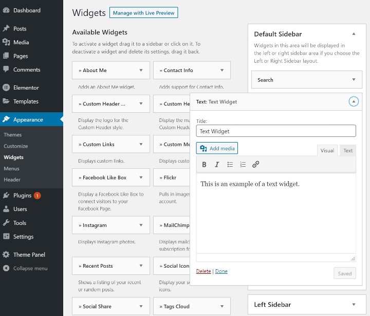 Add Wordpress Widgets 3 Dedicated Widget Area How To Add Or Edit A Custom Sidebar In Wordpress Add-Wordpress-Widgets-3-Dedicated-Widget-Area