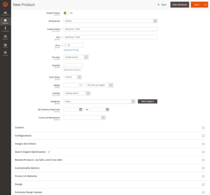 Magento Dashboard Add Product Magento Vs. Woocommerce : Lequel Est Le Meilleur Pour Vous ? 3