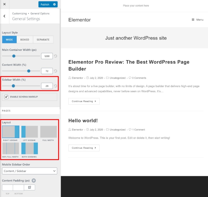 Wordpress Sidebars 1 Control Sidebar In Customizer How To Add Or Edit A Custom Sidebar In Wordpress Wordpress-Sidebars-1-Control-Sidebar-In-Customizer