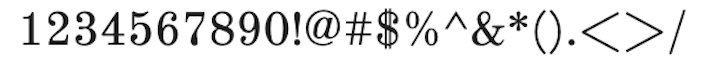 Oldstandardtt-Font