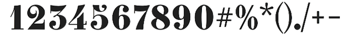 Clementnumbers-Font