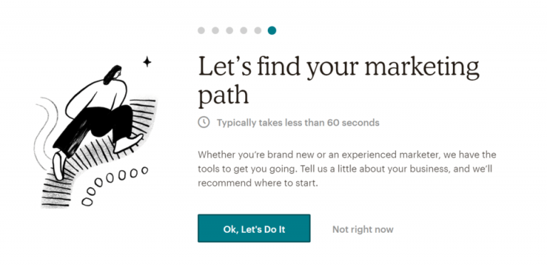 Choosing A Marketing Path In Mailchimp The Tools We Love: Mailchimp 1