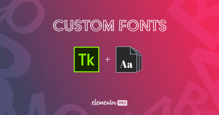 custom fonts
