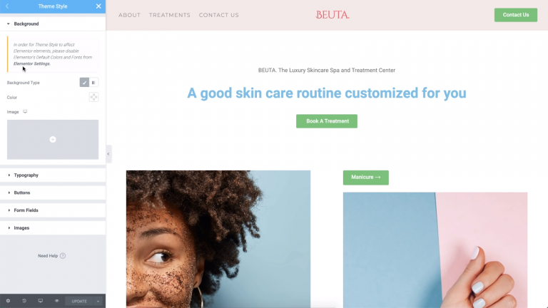 Elementor Settings How To Design Your Wordpress Site Using Elementor Theme Style Elementor Settings How To Design Your Wordpress Site Using Elementor Theme Style 2