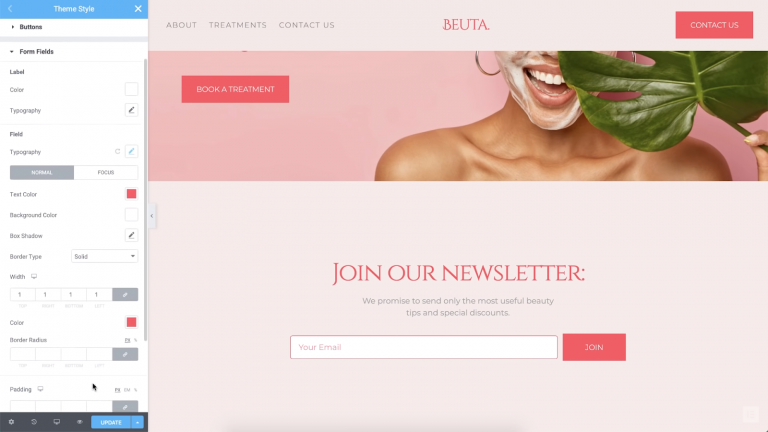 Field Color How To Design Your Wordpress Site Using Elementor Theme Style Field Color How To Design Your Wordpress Site Using Elementor Theme Style 12