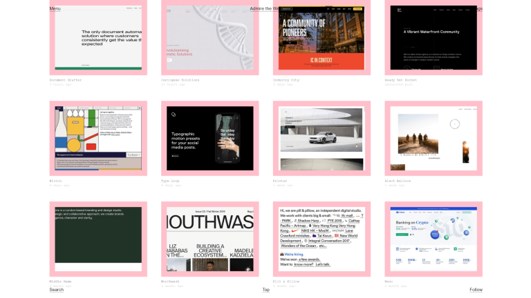 Admiretheweb Website Design Inspiration: 20+ Best Sources Admiretheweb