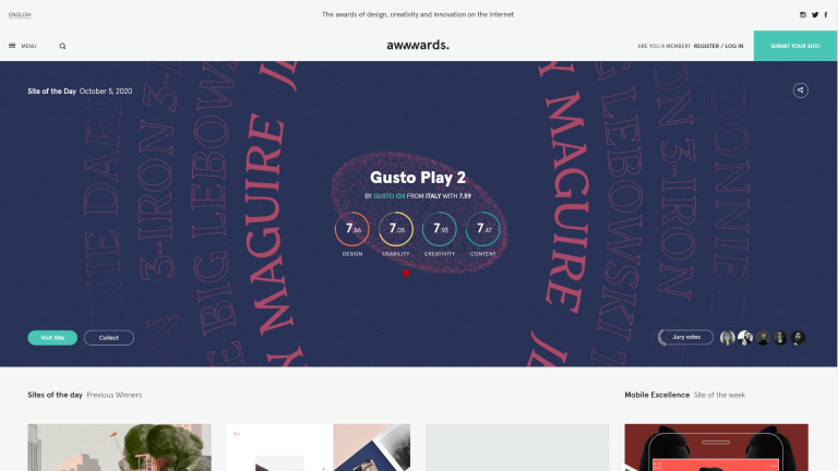 Awwwards Website Design Inspiration: 20+ Best Sources Awwwards Website Design Inspiration: 20+ Best Sources 2