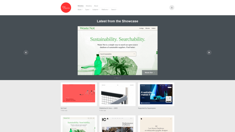 Siteinspire Website Design Inspiration: 20+ Best Sources Siteinspire