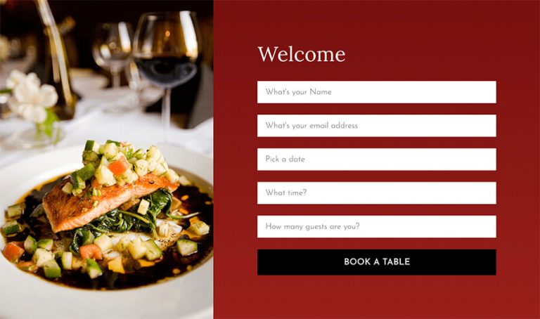 Form Restaurant Advanced Form Fields: File Upload, Acceptance, Date, Time, Html &Amp; Password Fields 3
