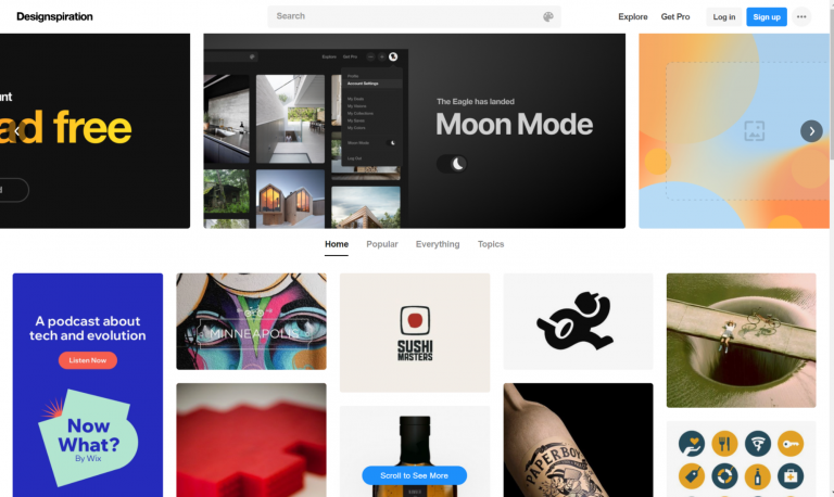 Image8 Website Design Inspiration: 20+ Best Sources Designspiration
