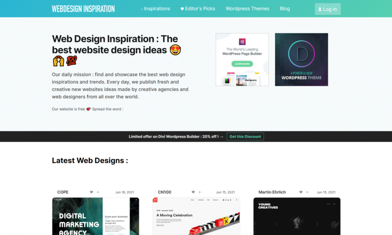 Image18 Website Design Inspiration: 20+ Best Sources Webdesign-Inspiration
