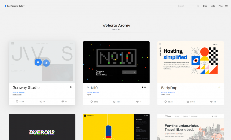 Image5 Website Design Inspiration: 20+ Best Sources Best Website Gallery
