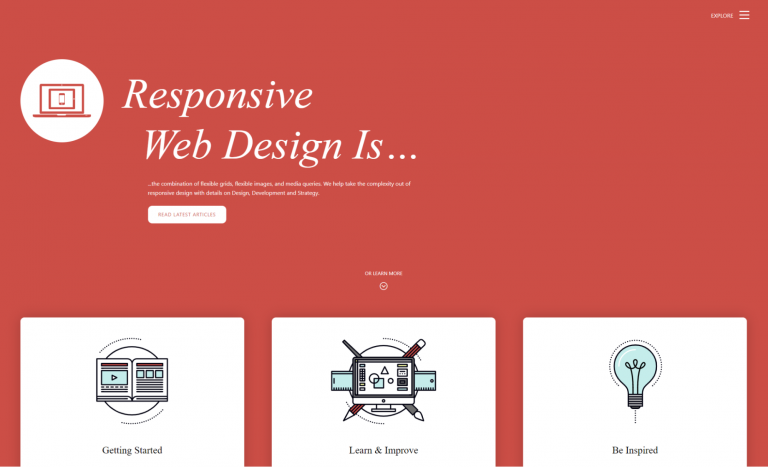 Image10 Website Design Inspiration: 20+ Best Sources Responsive Design