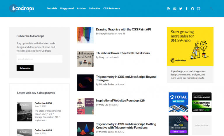 Image14 Website Design Inspiration: 20+ Best Sources Codrops