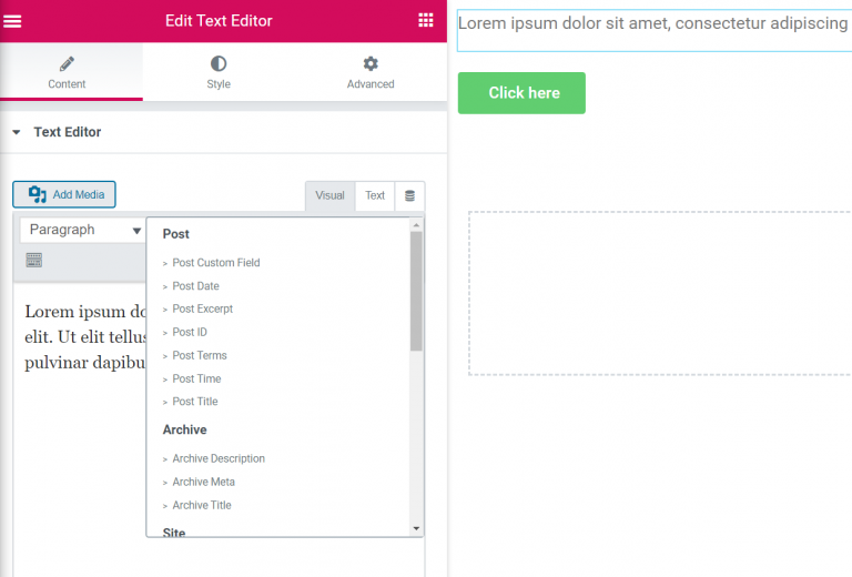 Dynamic Information Dropdown What Is Dynamic Content In Elementor Pro? Plus How To Use Dynamic Content Dynamic Information Dropdown What Is Dynamic Content In Elementor Pro? Plus How To Use Dynamic Content 1
