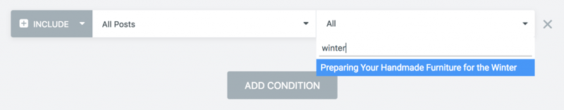 Assigning template to a specific post