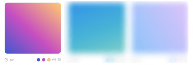 19 Grabient Color Gradient Example With Banding Como Utilizar Gradientes No Design Web: Tendências E Exemplos 18