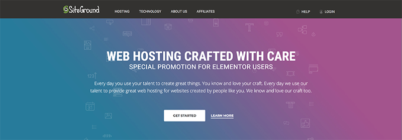 Siteground How To Create A Wordpress Website With Elementor 1