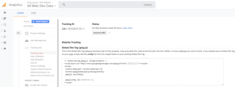Copy Google Analytics Tracking Code How To Install Google Analytics On Your Wordpress Website Copy Google Analytics Tracking Code How To Install Google Analytics On Your Wordpress Website 5