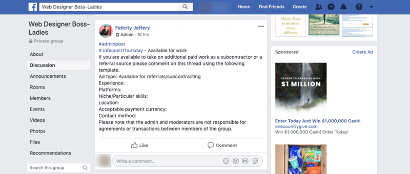 A Screenshot Of A Facebook Post Comment Créer Une Entreprise De Conception De Sites Web ? A Screenshot Of A Facebook Post Comment Créer Une Entreprise De Conception De Sites Web ? 6