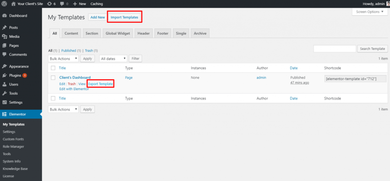 Custom Wordpress Dashboard Clients Elementor 7 1 How To Create A Custom Wordpress Dashboard For Your Clients Custom Wordpress Dashboard Clients Elementor 7 1 How To Create A Custom Wordpress Dashboard For Your Clients 8