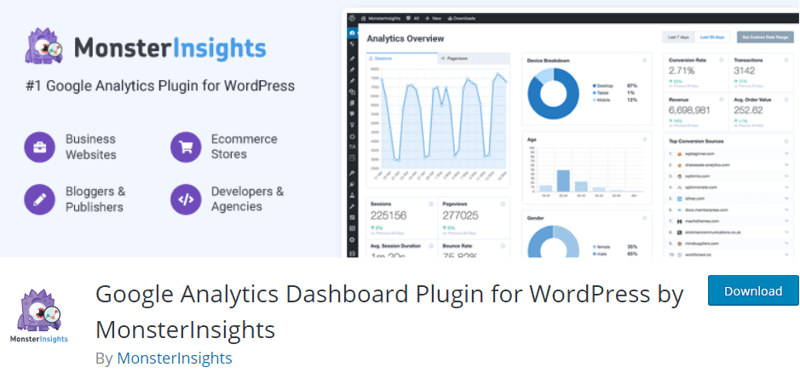 Google Analytics Dashboard Plugin For Wordpress By Monsterinsights How To Install Google Analytics On Your Wordpress Website Google Analytics Dashboard Plugin For Wordpress By Monsterinsights How To Install Google Analytics On Your Wordpress Website 8