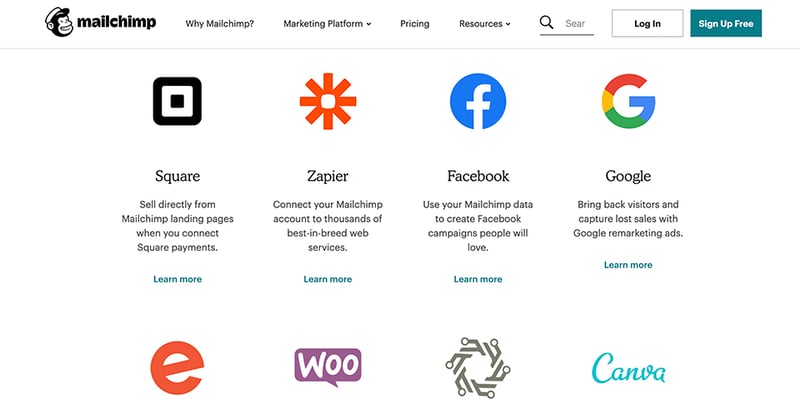 Mailchimp Integrations In Email Marketing Workflow