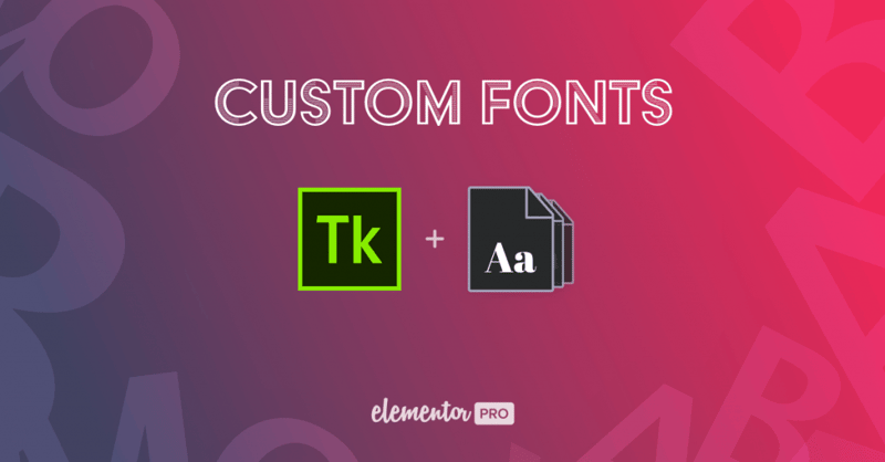 custom fonts
