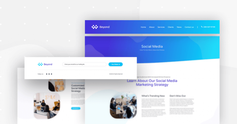 Header Footer Introducing Elementor'S Monthly Template Kits Header Footer Introducing Elementor'S Monthly Template Kits 11