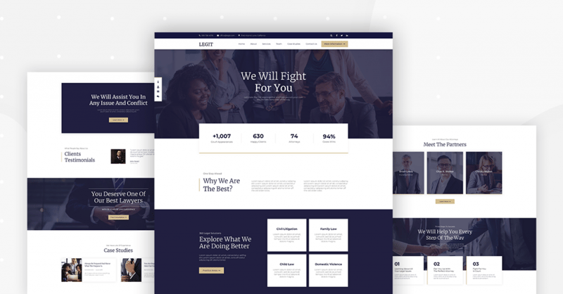 Law Home Page Monthly Template Kits #4: The Law Firm Template Kit Law Home Page Monthly Template Kits #4: The Law Firm Template Kit 2
